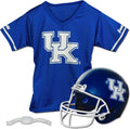 NCAA Team Youth Football Helmet + Jersey Set - Kids Costume