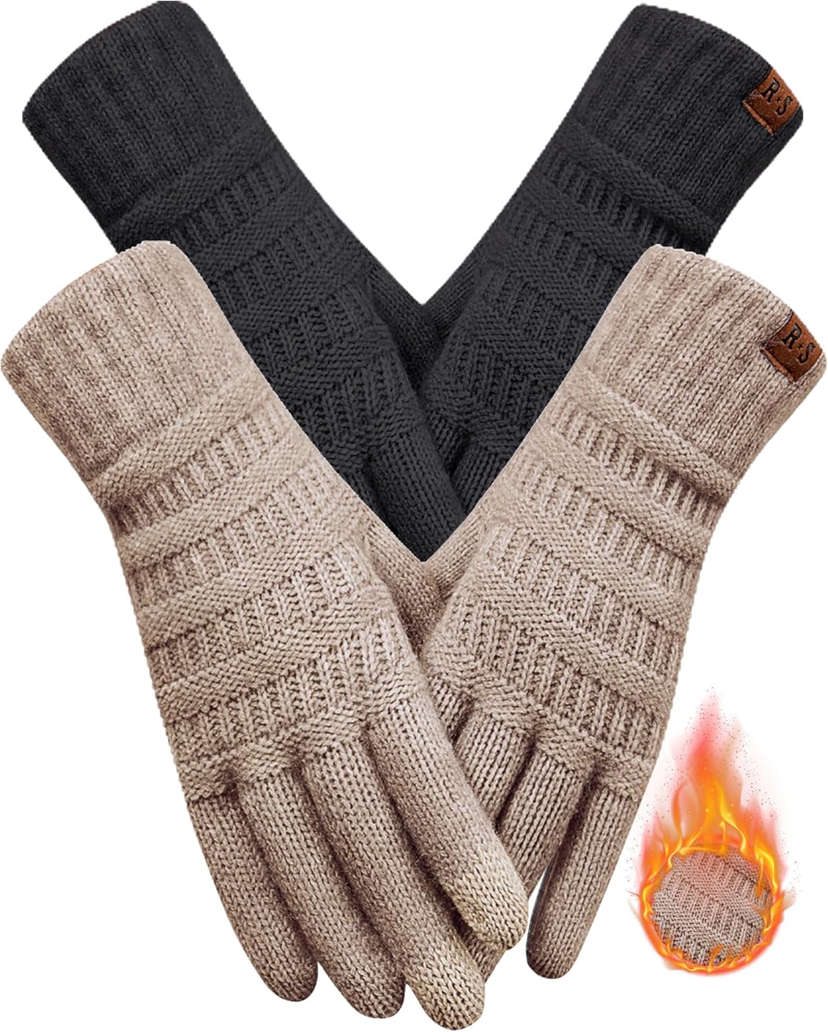 Touch Screen Winter Gloves - Cozy & Tech-Savvy!