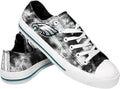FOCO Women's Dallas Cowboys Glitter Sneakers for Stylish Game Days