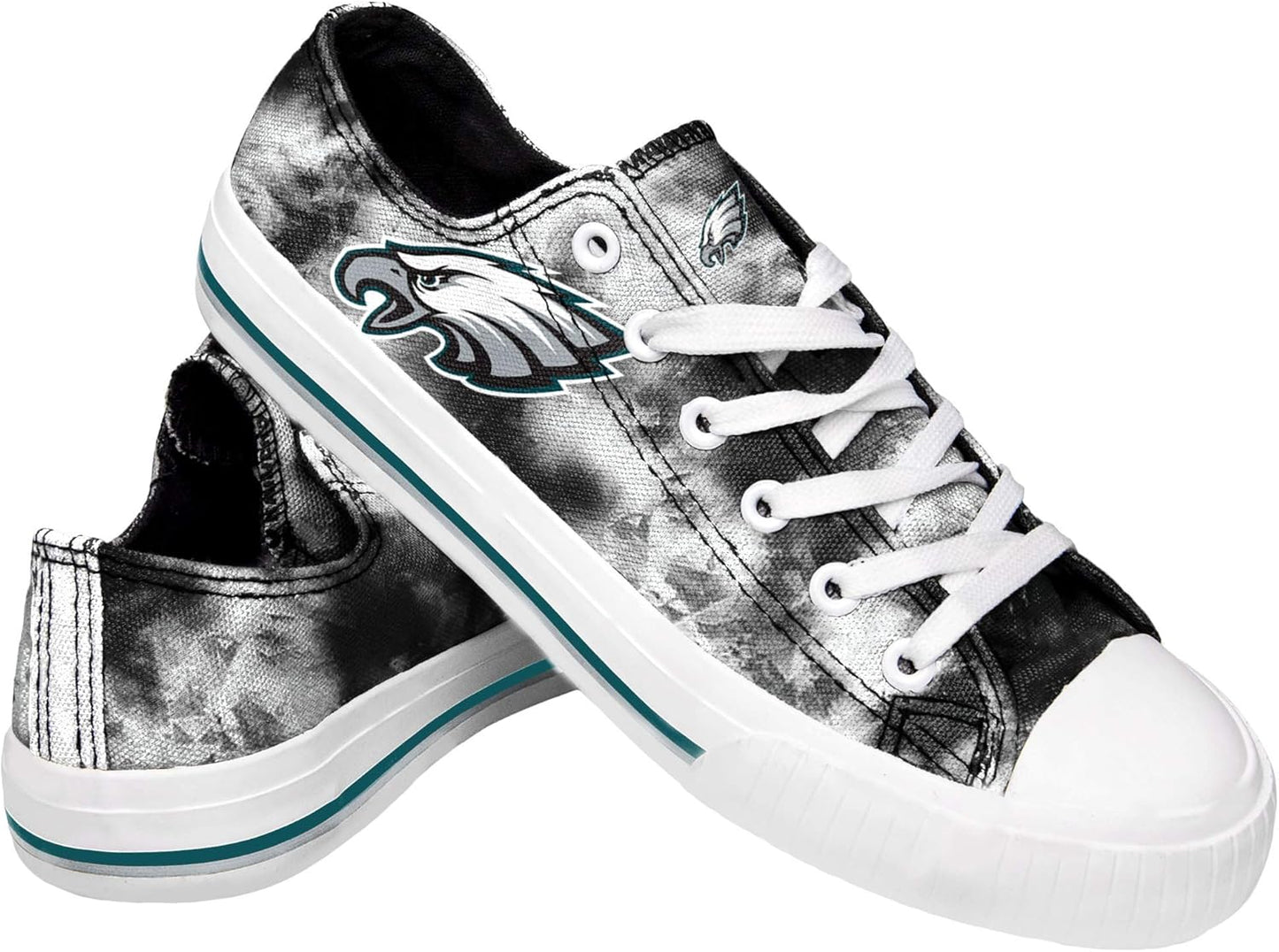 FOCO Women's Dallas Cowboys Glitter Low Top Sneakers