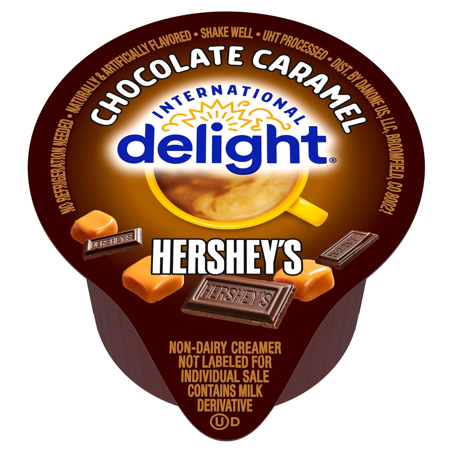 International Delight HERSHEYS Chocolate Caramel Creamer Singles