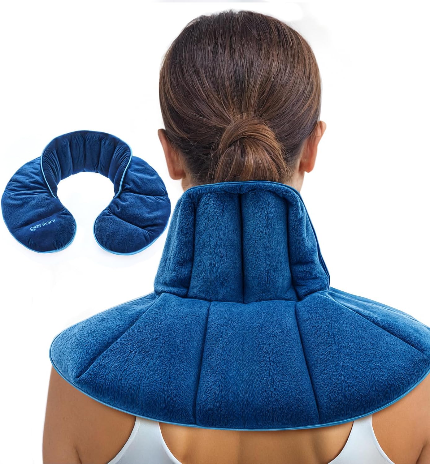 GENIANI Herbal Aromatherapy Neck Wrap - Pain Relief & Calming