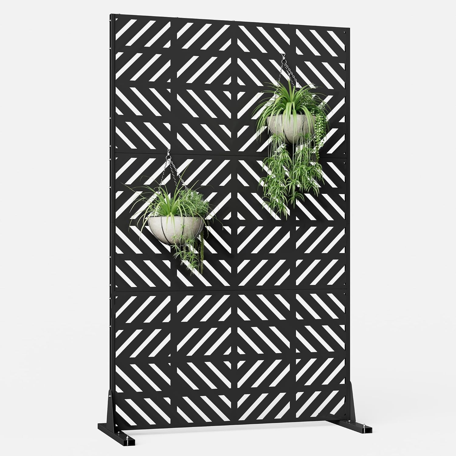 Metal Privacy Screen for Outdoor Spaces - Stylish & Durable