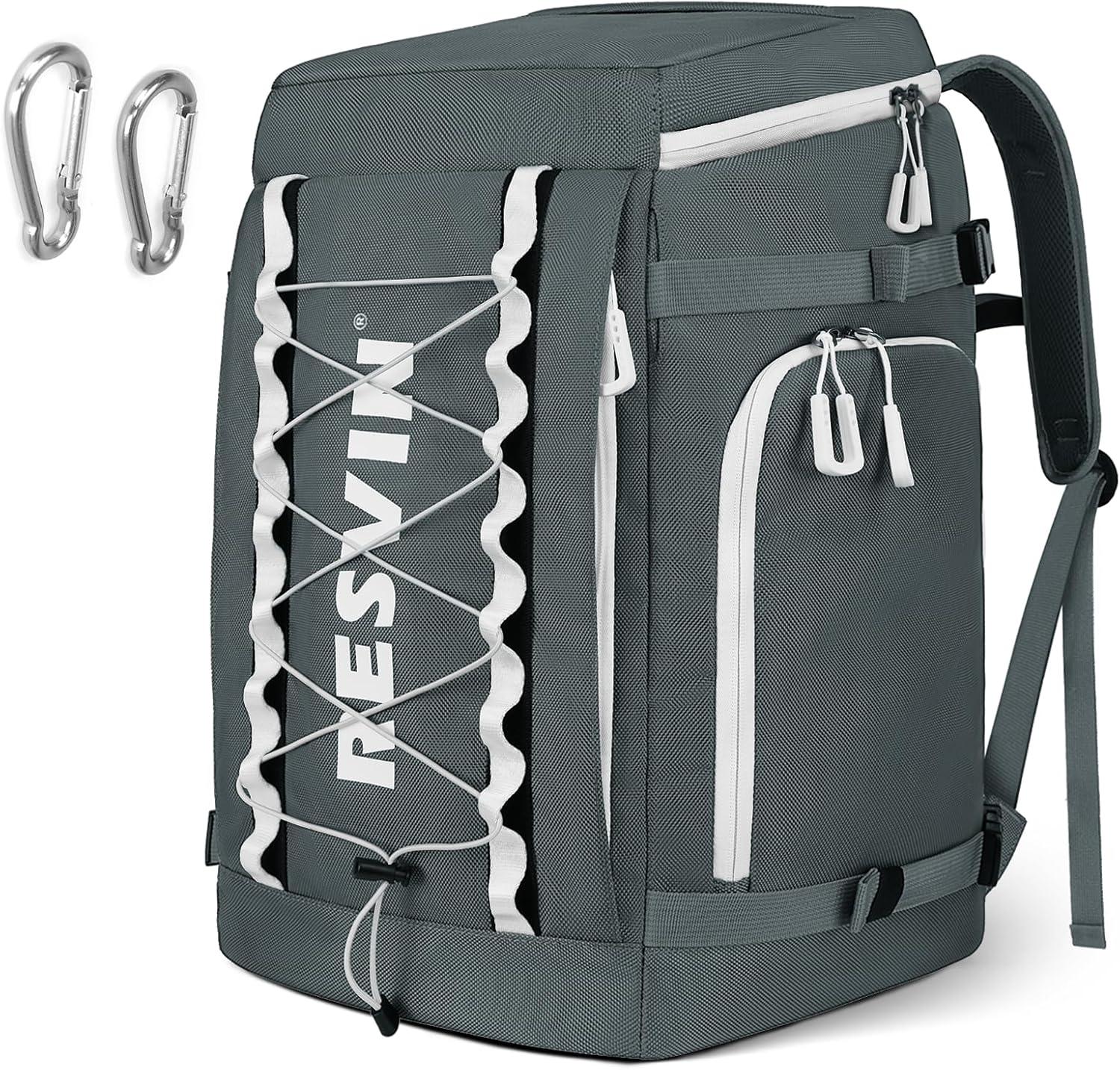 55L Waterproof Ski Boot Bag: Organize & Protect Gear