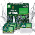 Irish Spring Bar Soap 20 Pack Large 4 oz Bars - Lasts 12 Hours