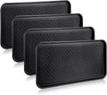 4 Pieces Shoe Tray for Entryway - Waterproof Boot Tray Shoe Mat (24 x