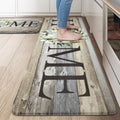 KIMODE Anti Fatigue Kitchen Mats 2PC Set - Cushioned Memory Foam