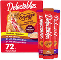 Delectables Squeeze Up Non-Seafood Variety Pack - Creamy Lickable