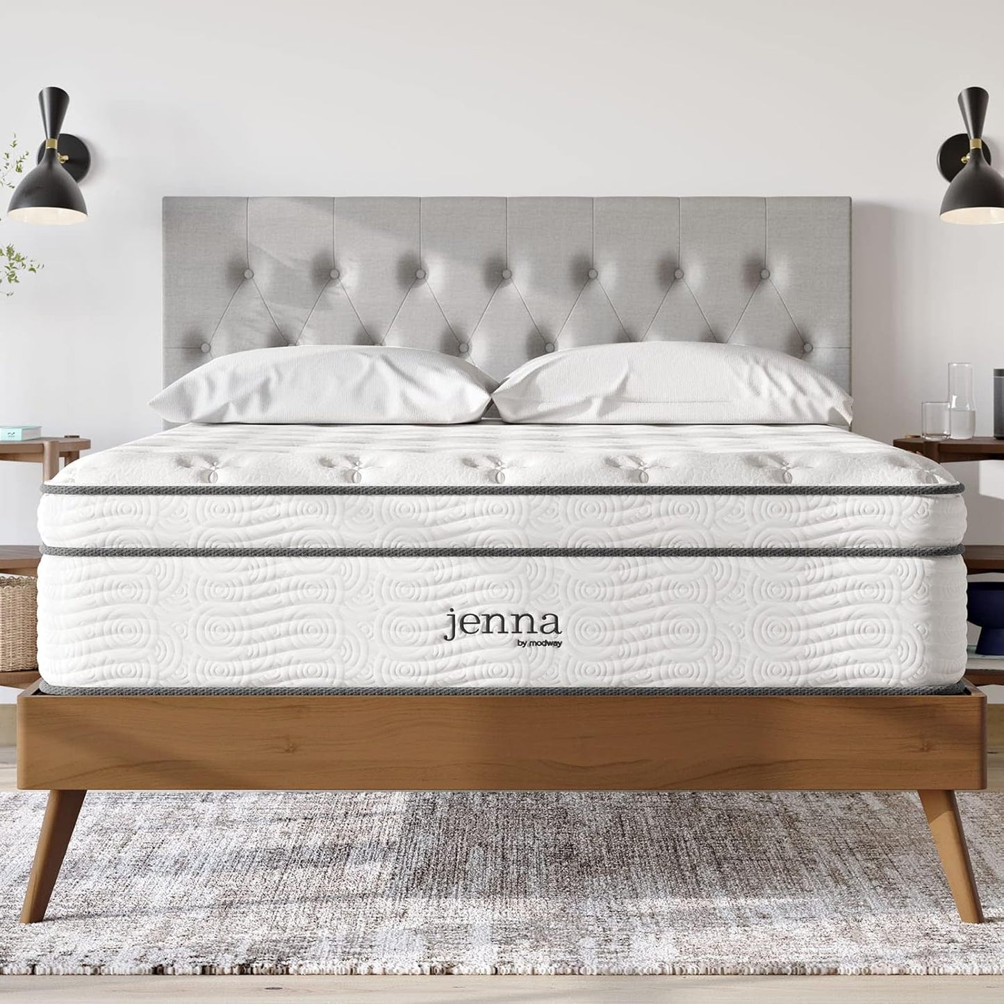 Modway Jenna 14 Innerspring and Memory Foam Queen Mattress Review