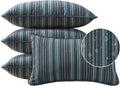 Sunbrella Outdoor Decorative Throw Pillows Set of 4 - Water Repellent
