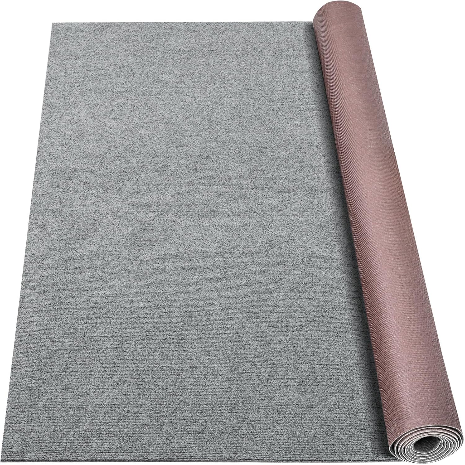 Marine Carpet 6 FT x 14 FT Smoke Gray for Indoor Outdoor Use