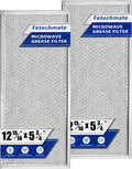 Whirlpool GE Microwave Filters - Efficient Grease Removal - Pack of 2