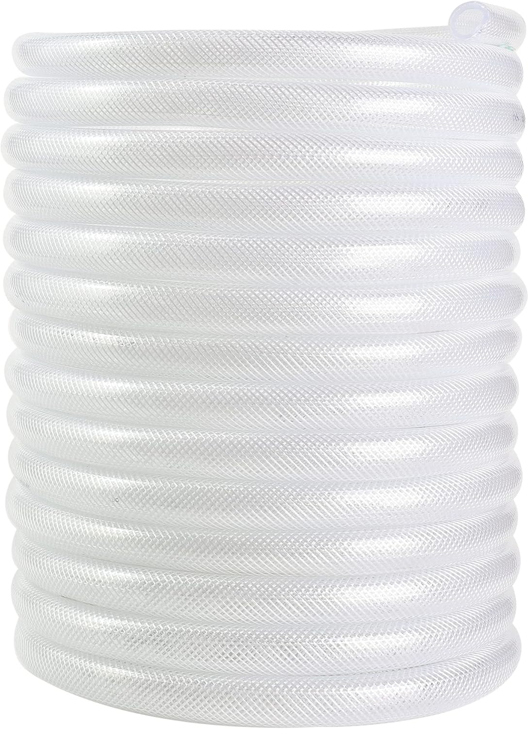 3/4 ID 1 OD Clear Braided Hose for Water Air Oil Transfer