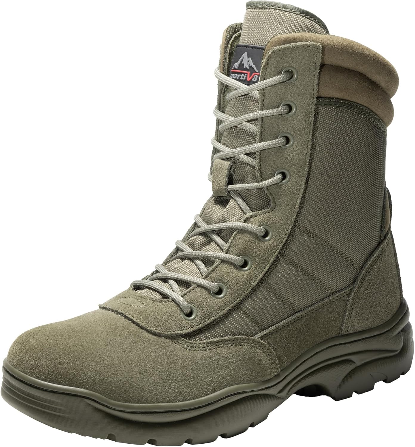 NORTIV 8 Men's Military Tactical Work Boots for Comfort & Durability