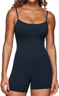 CRZ YOGA Butterluxe Adjustable Strap Romper - Soft, Supportive Fit