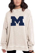 chicka-d NCAA womens Campus Pullover - Soft Vintage Fleece Outdoors