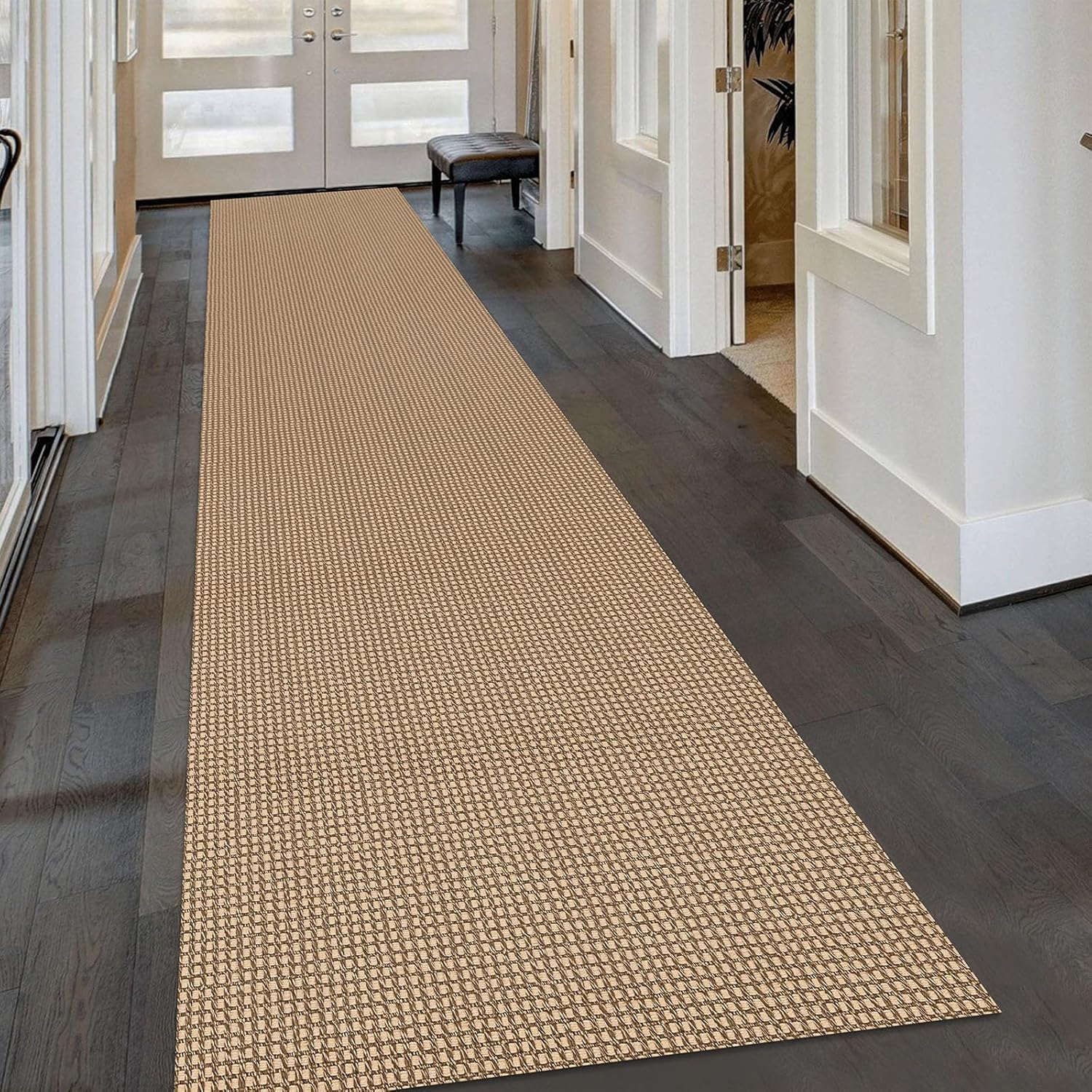 KOZYFLY Extra Long Hallway Runner Rug for Indoor Use 2.6x16 ft