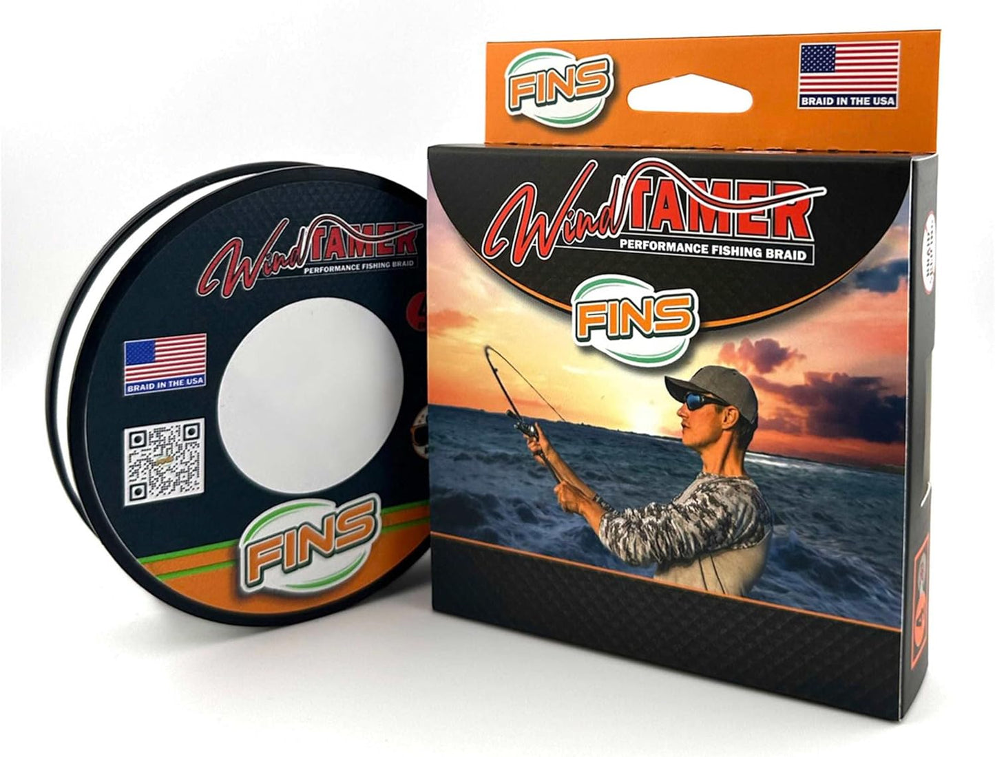 Windtamer Braided Fishing Line - High Performance 4-End Braid