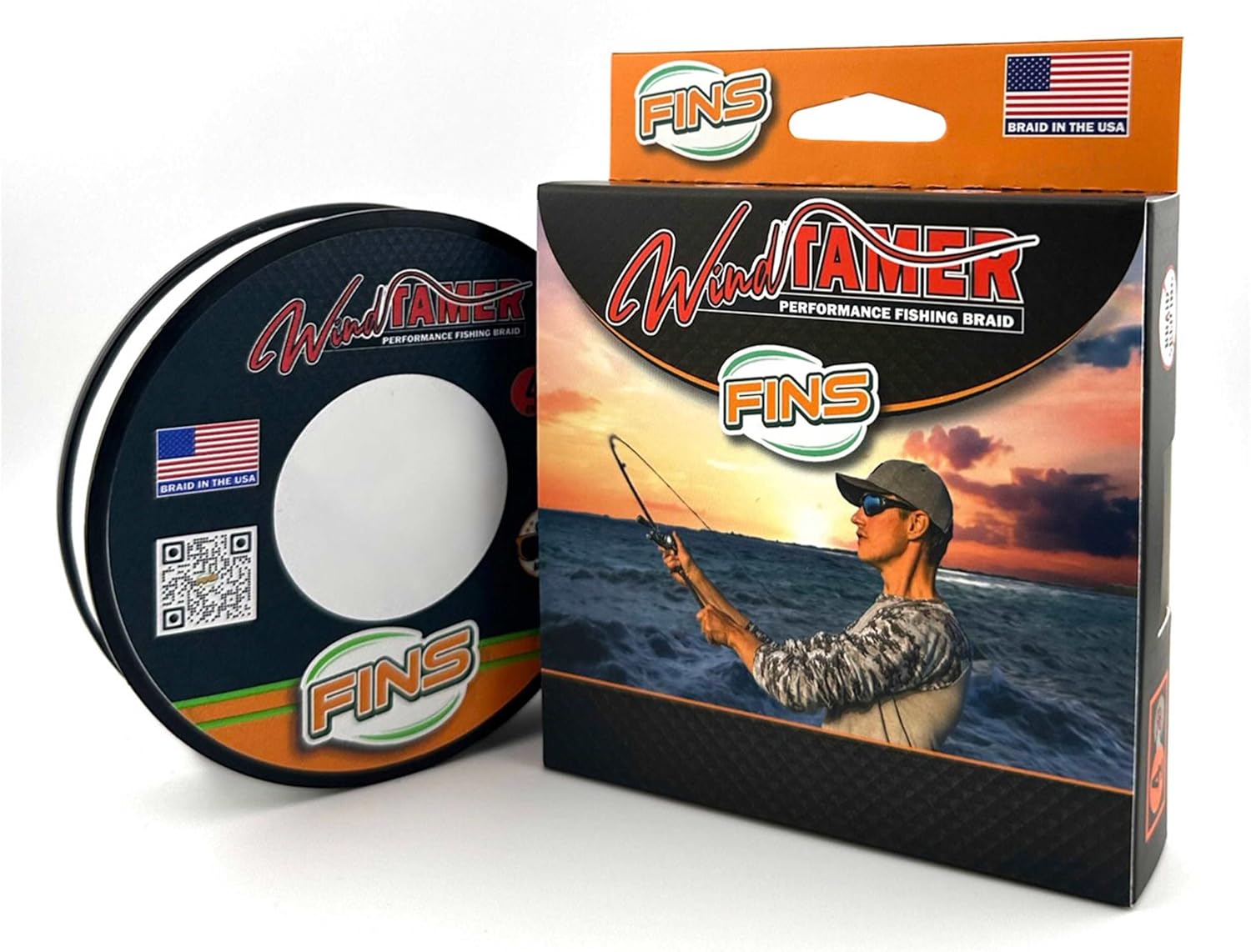Windtamer Braided Fishing Line - High Performance 4-End Braid