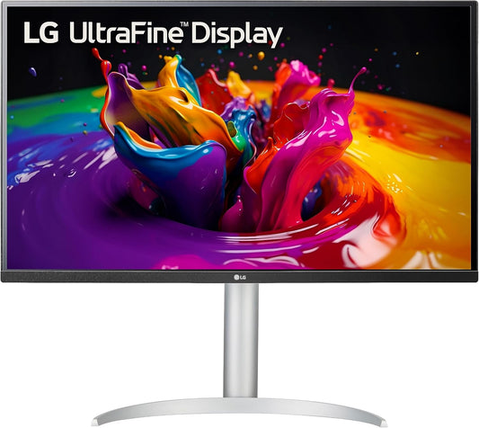 LG 31.5 UltraFine Monitor: HDR 10, FreeSync, White