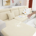 hyha Waterproof Sectional Couch Cushion Covers for L Shape Sofa