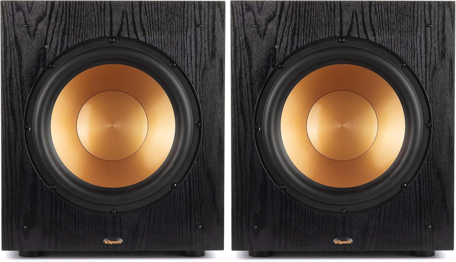Powerful Bass Duo: Klipsch Black Label Subwoofer Pair