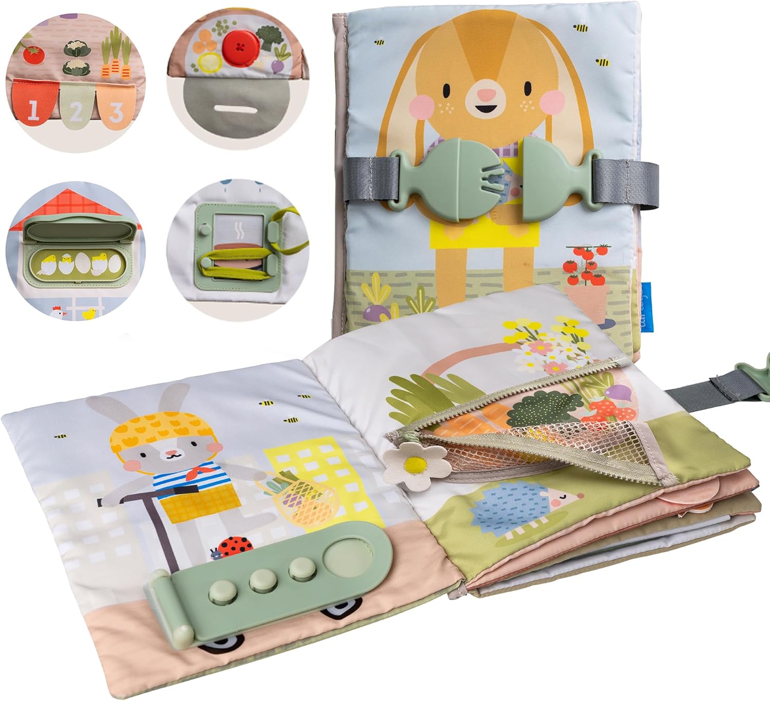 Taf Toys Montessori Activity Book: 12 Sensory Activities