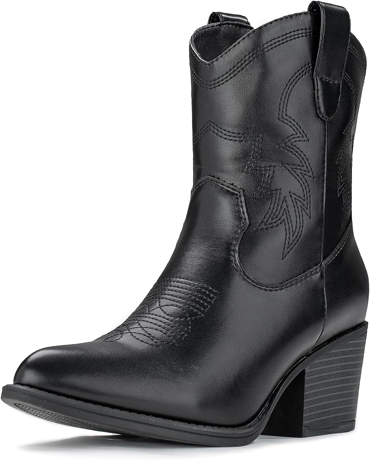 Stylish IXU Cowboy Boots for Women - Comfortable Ankle Booties