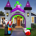 Inflatable Archway Halloween Outdoor Decoration 12FT - LED Lit Haunted