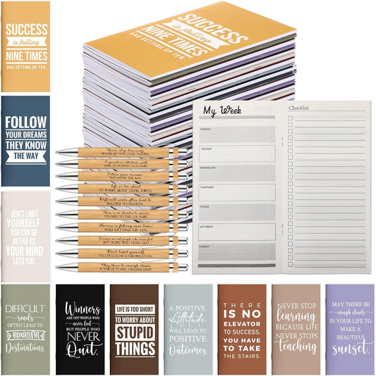 2025 Habit Tracker & Pen Set - Inspiring Employee Gift