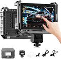 VILTROX DC-X3 6in Field Monitor with Rig Cage - Bright 2000 nits