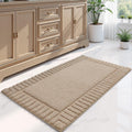 LUMI Bathroom Rugs Non Slip Plush Microfiber Bath Rug - Soft