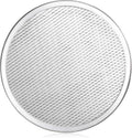 Restaurant-Grade Aluminum Pizza Baking Screen 20 in - Seamless Rim