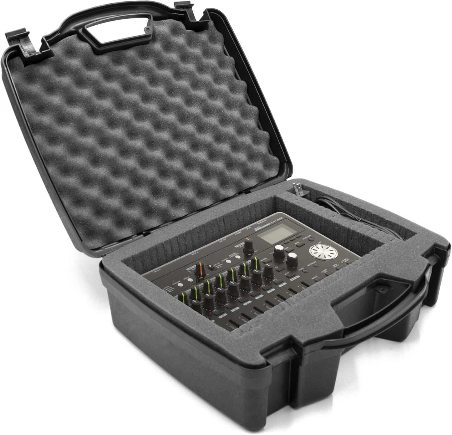 CASMATIX Travel Case for Tascam Mixcast 4 and More Devices