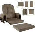 Glider Rocker Replacement Cushions 5 PCS Set - Thick Supportive