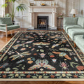 Lahome Insect Area Rugs 8x10 - Soft Washable Non-Slip Rug