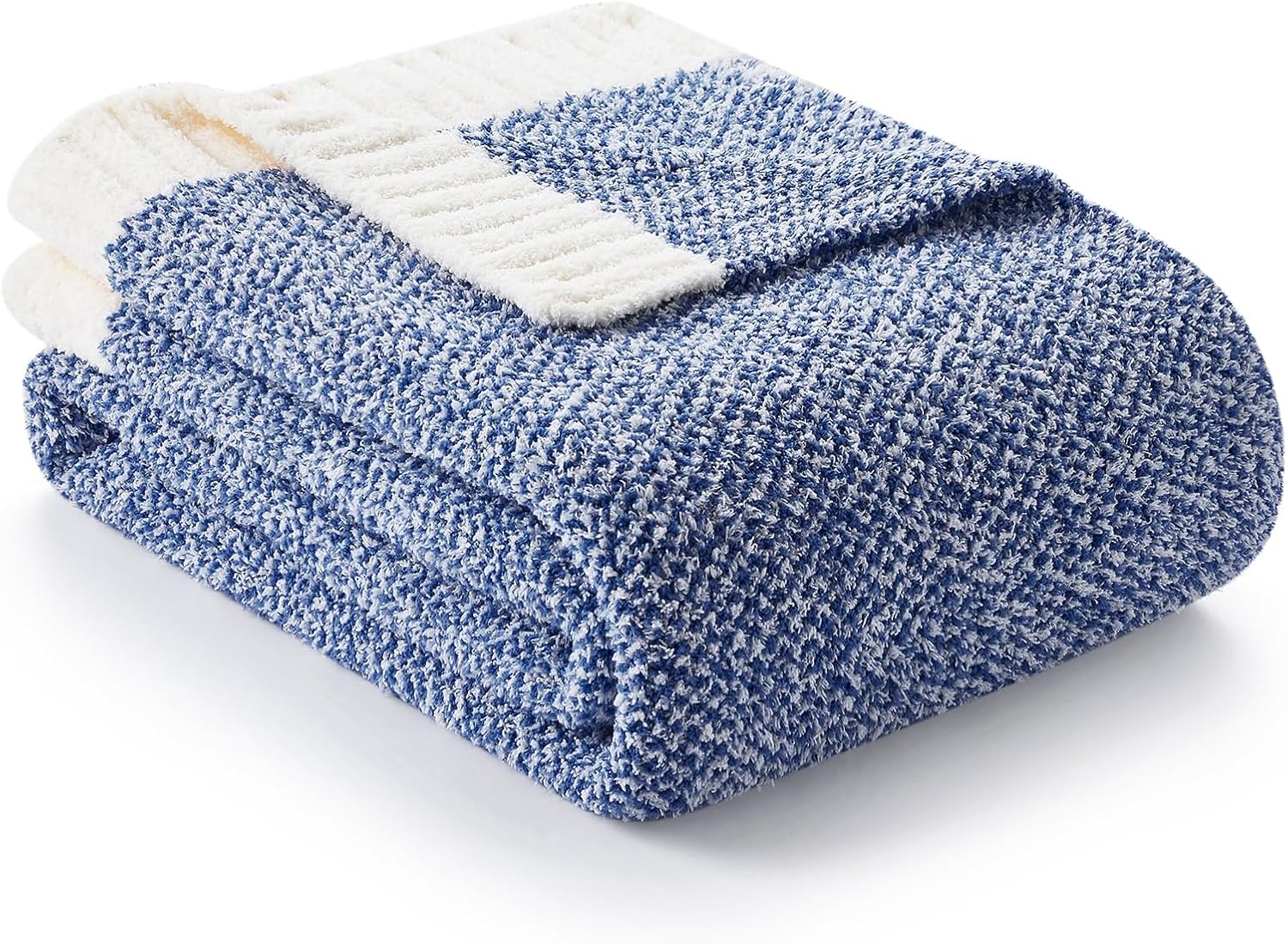 Snuggle Sac Blue Throw XL Blanket - Super Soft Warm Comfort