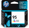 HP 95 Tri-Color Ink Cartridge C8766WN - Reliable Color for Photo