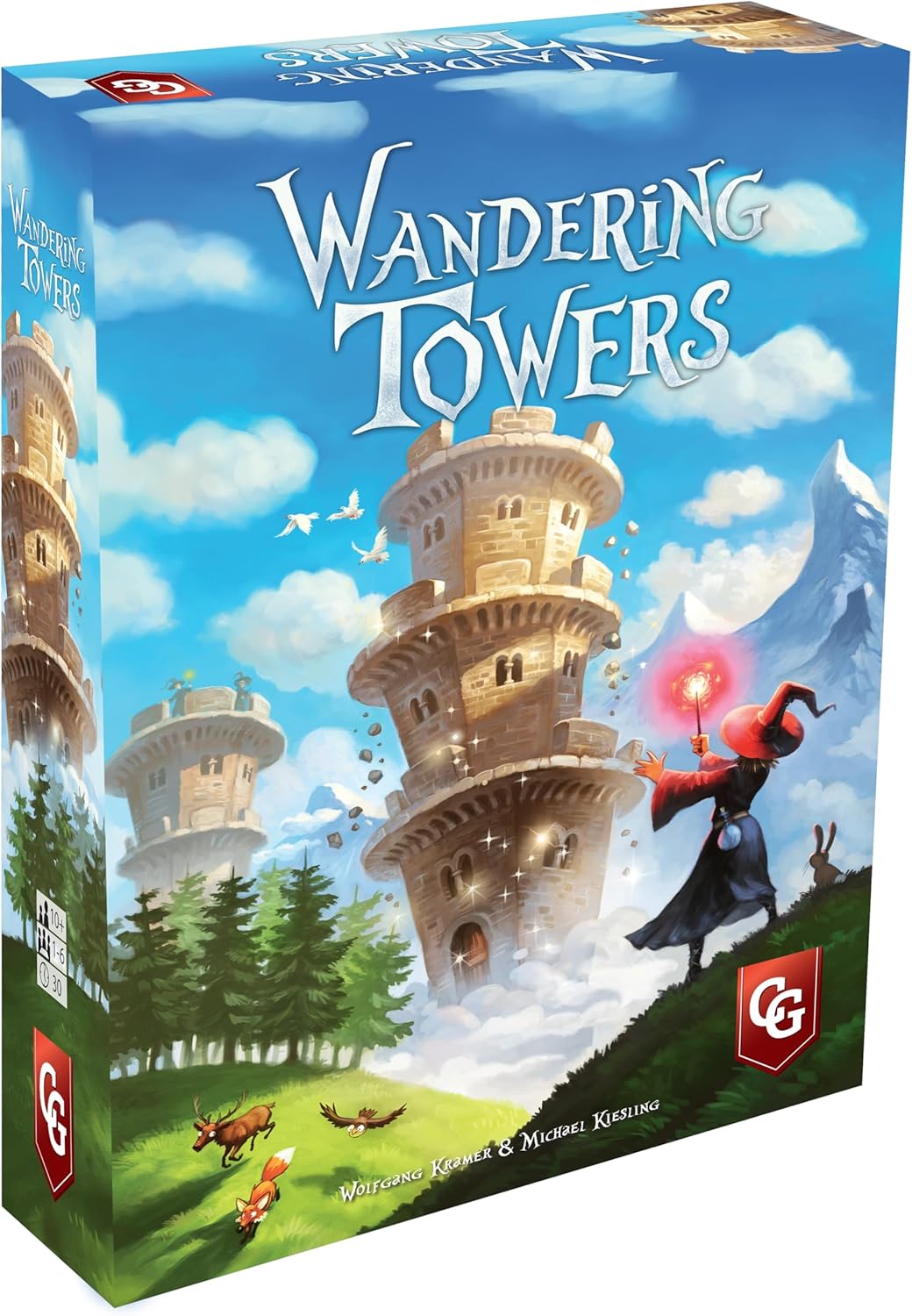 Wandering Towers Strategy Board Game for Fun Family Game Nights