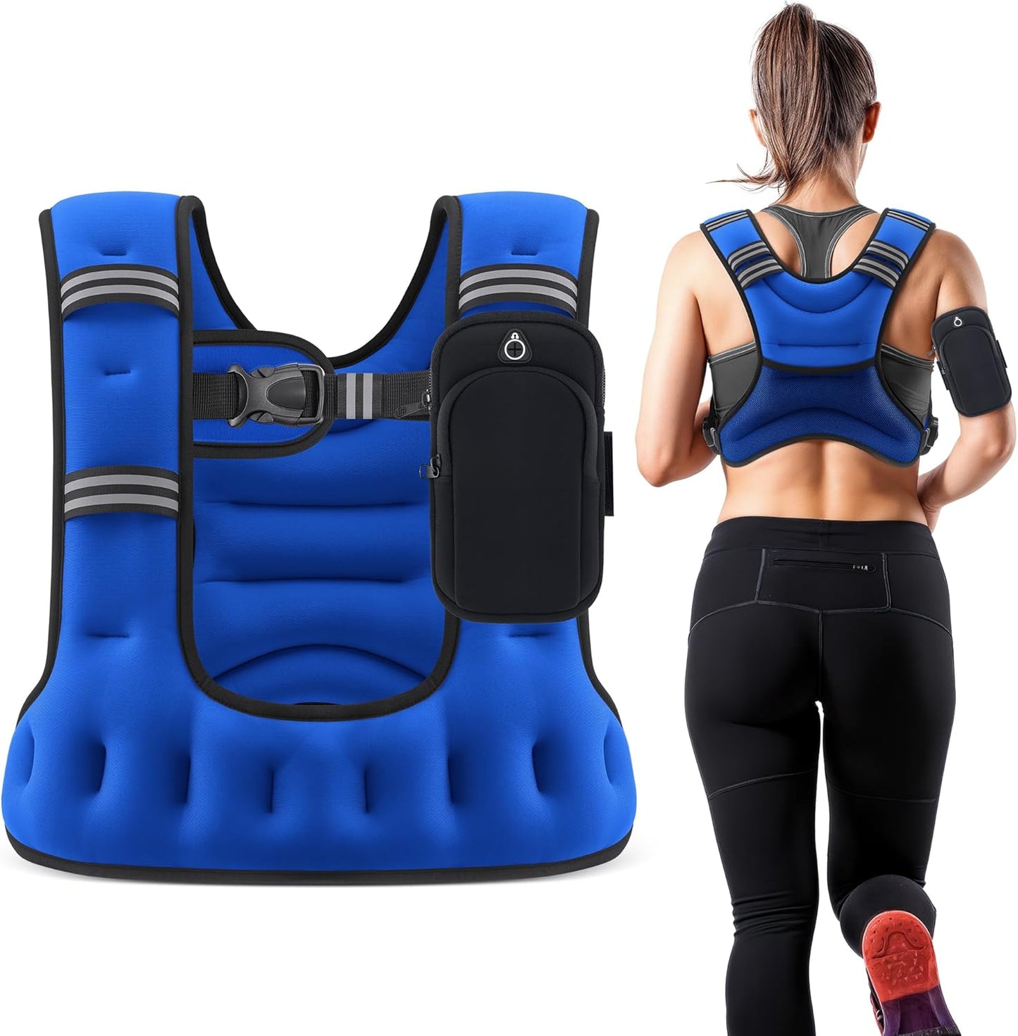 ZELUS Weighted Vest for Strength Training and Muscle Building