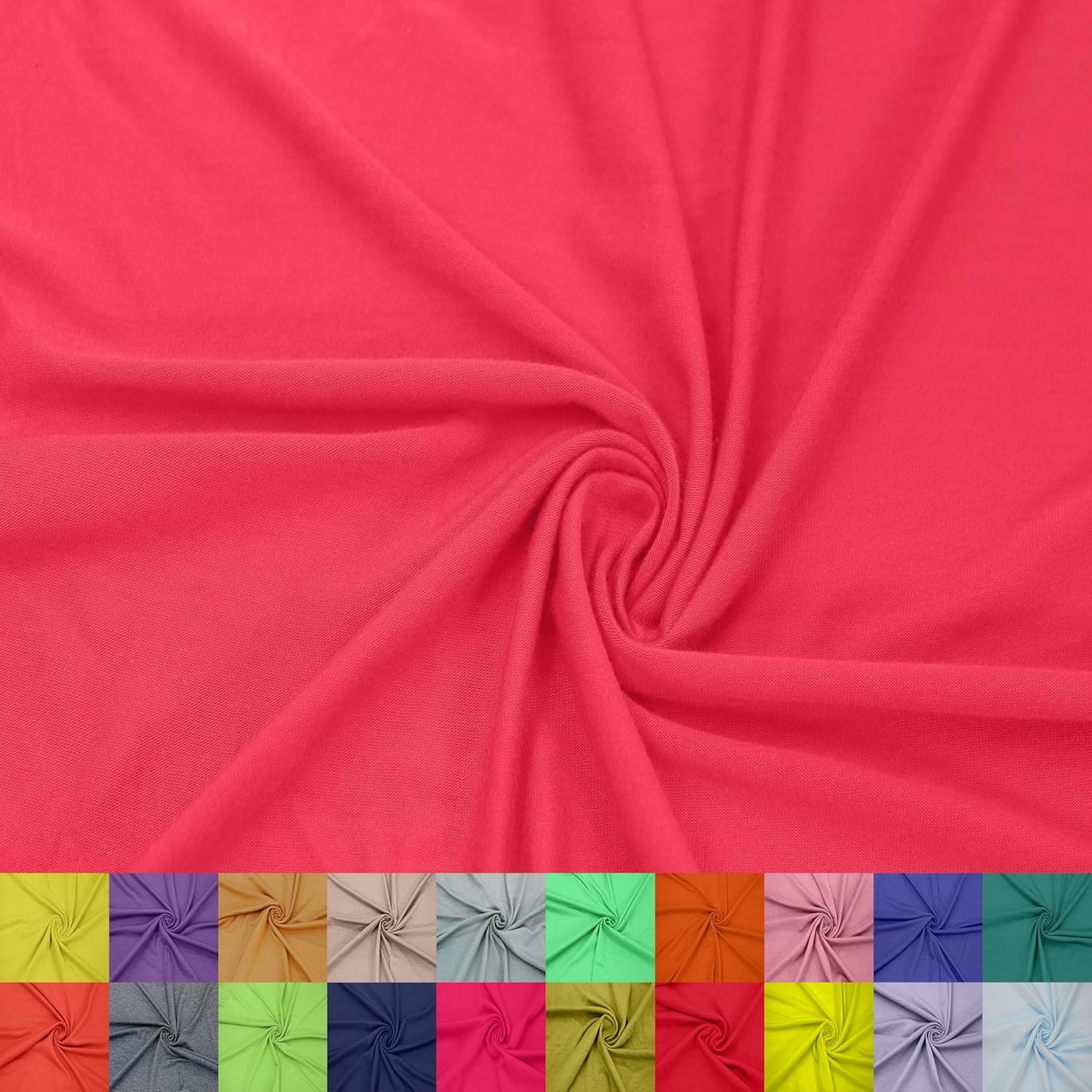 Stylish FABRIC 60in Wide Rayon Spandex Jersey Knit Fabric Review