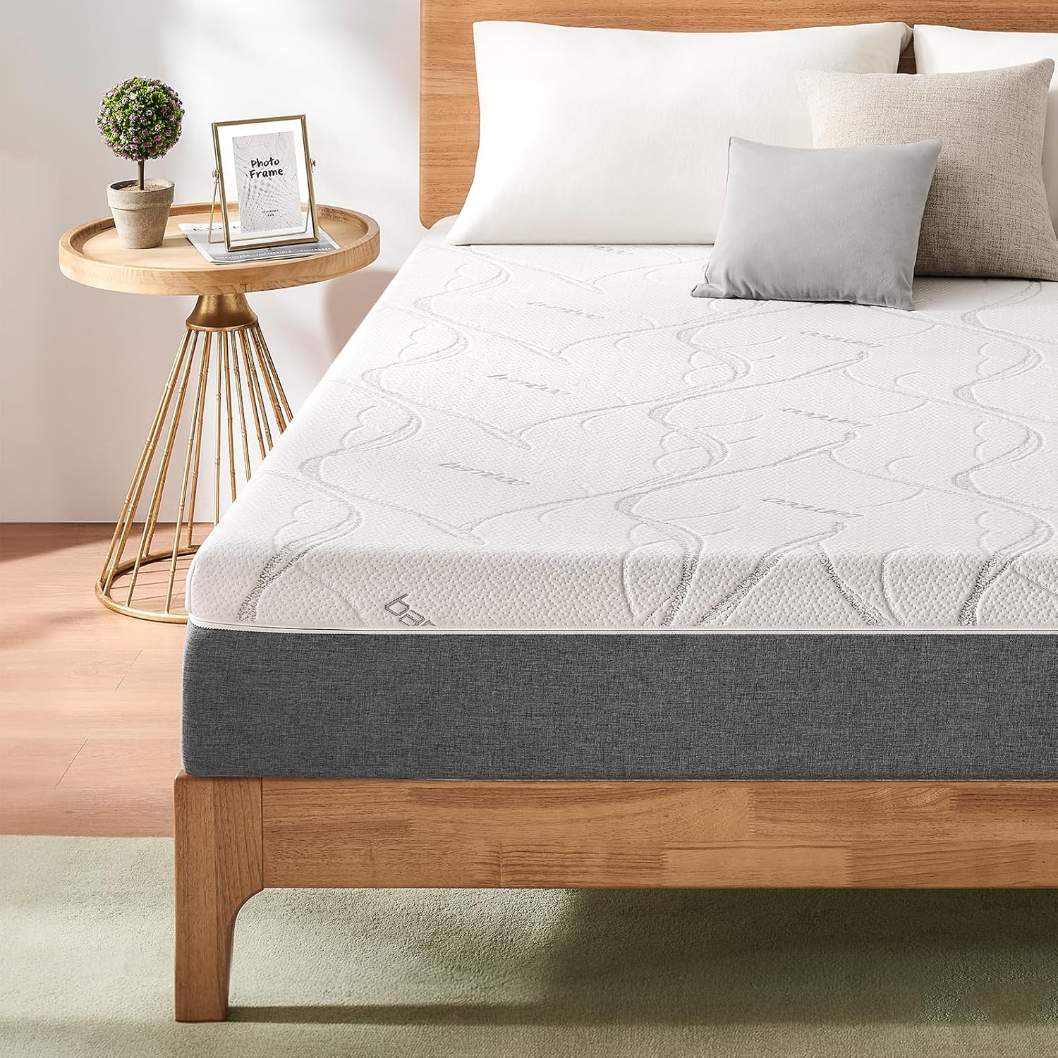 10 Inch Full Mattress with Gel Memory Foam for Pressure Relief