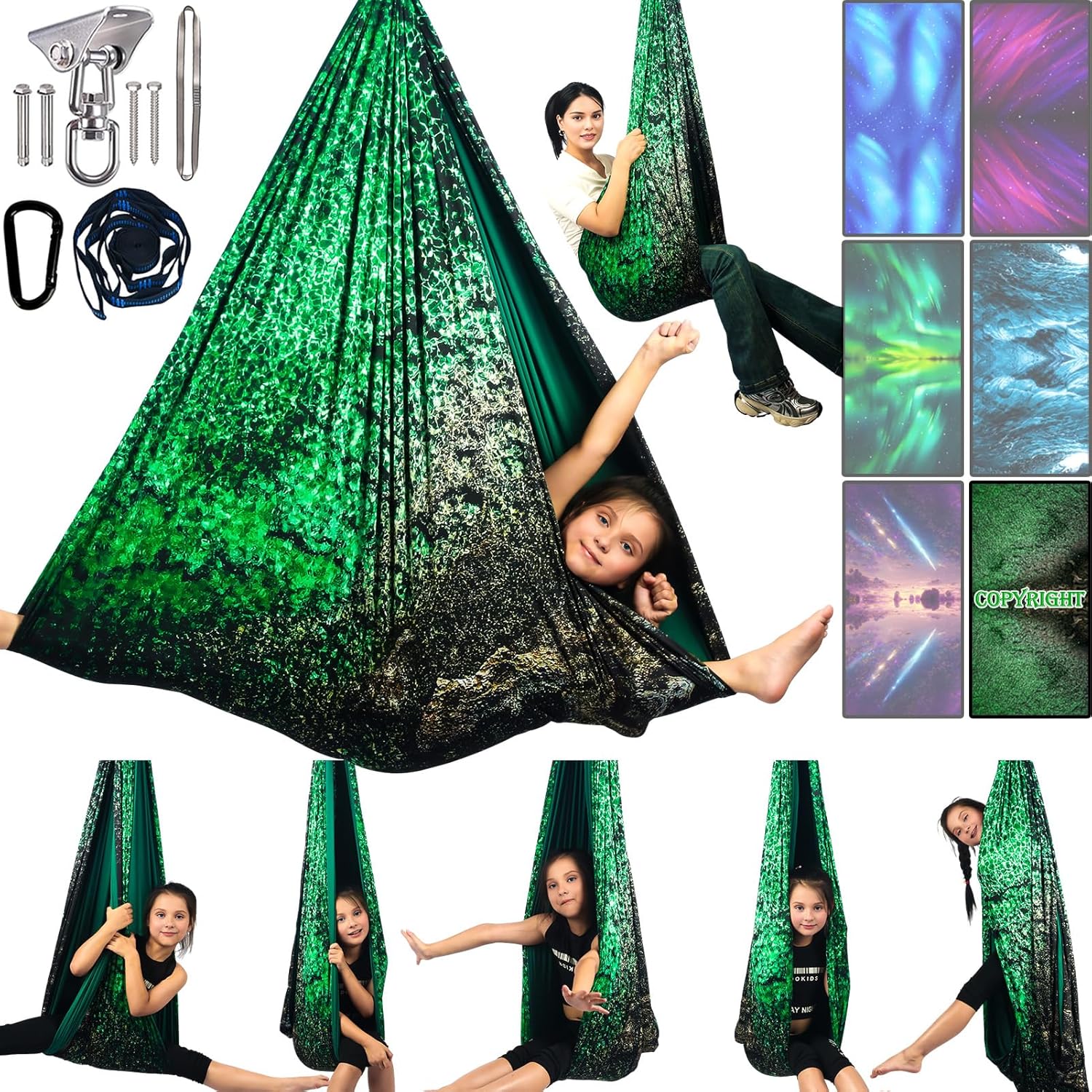 Sensory Swing for Kids & Adults - Therapy Cuddle Swing