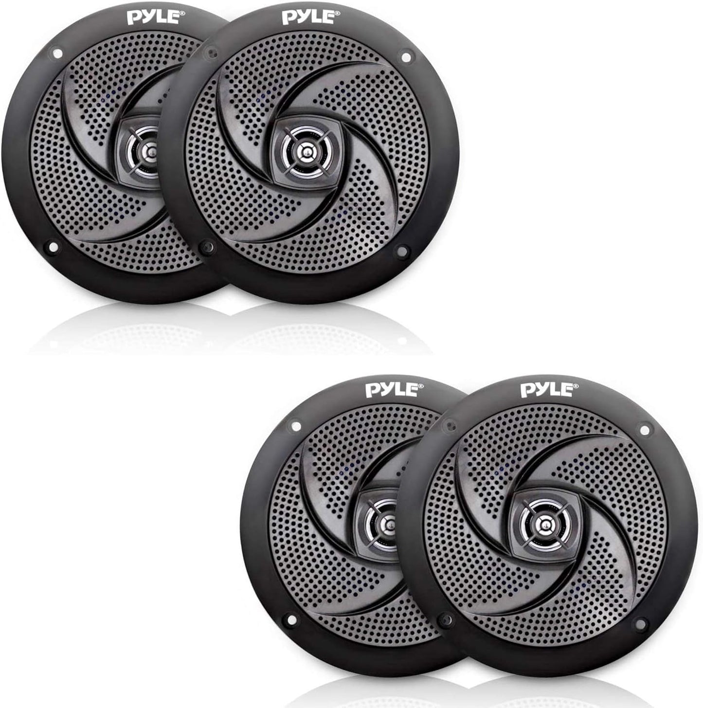 Pyle PLMRS5B 5.25 Inch 180W Slim Marine Speakers