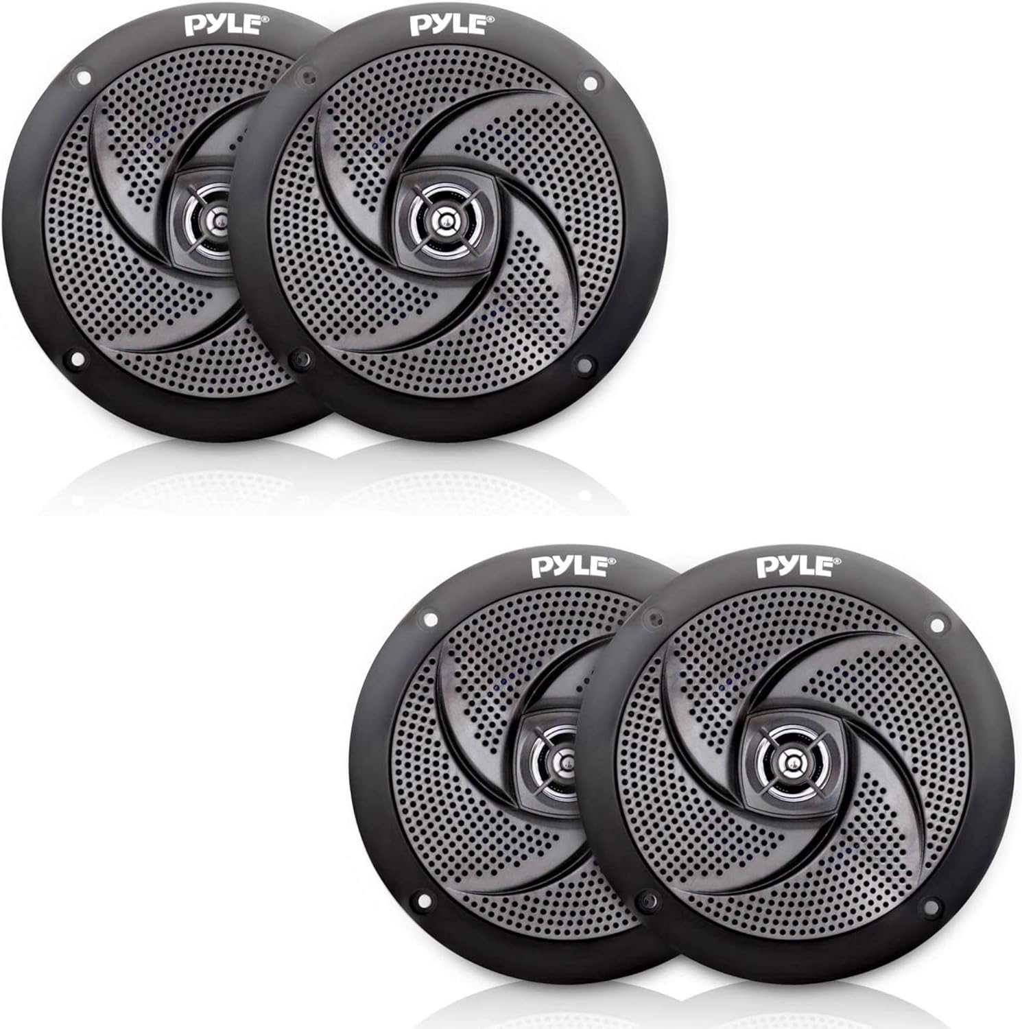 Pyle PLMRS5B 5.25 Inch 180W Slim Marine Speakers