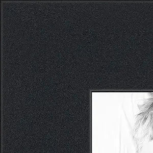 ArtToFrames 14x31 inch Satin Black Picture Frame for Photos