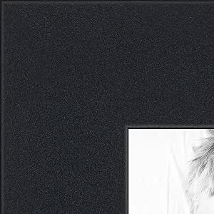 ArtToFrames 21x25 inch Satin Black Picture Frame for Art