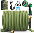 Non-Expandable Garden Hose 150 ft - Ultra Lightweight, Kink-Resistant