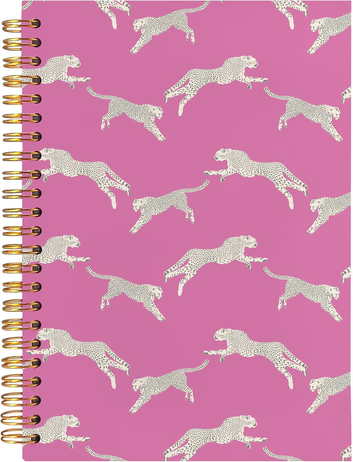 Leopard Print Notebook - Stylish Preppy Journal