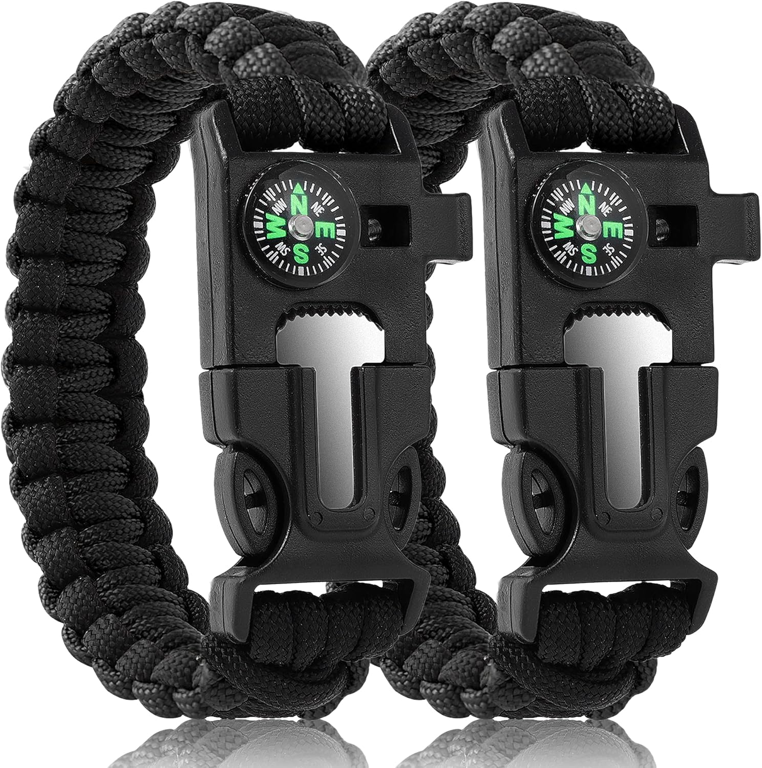 Oadnfa Men's 5-in-1 Survival Bracelet - Tactical Gear